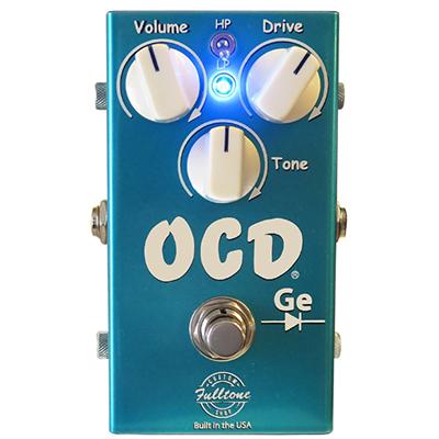 Fulltone OCD-Ge Obsessive Compulsive Drive Germanium Edition Custom Shop