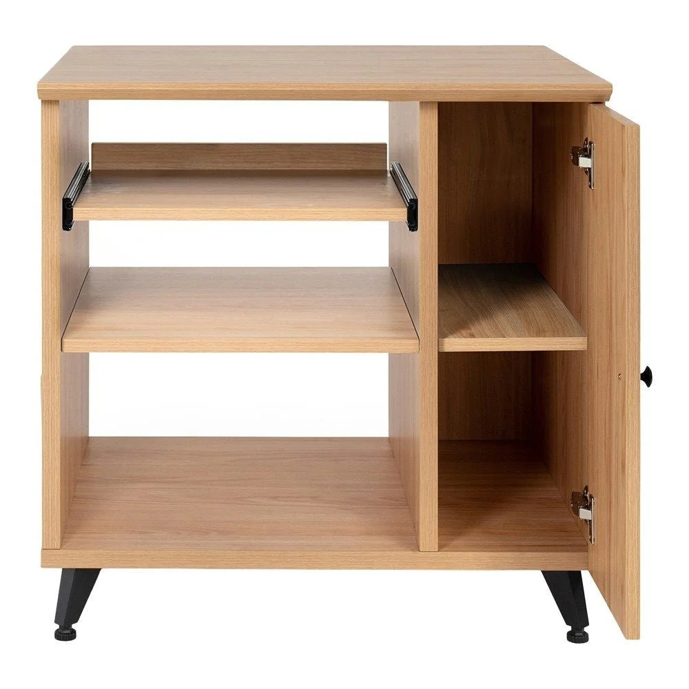 Gator Elite Series Sidecar Studio Rack Cabinet - Maple - Image 2