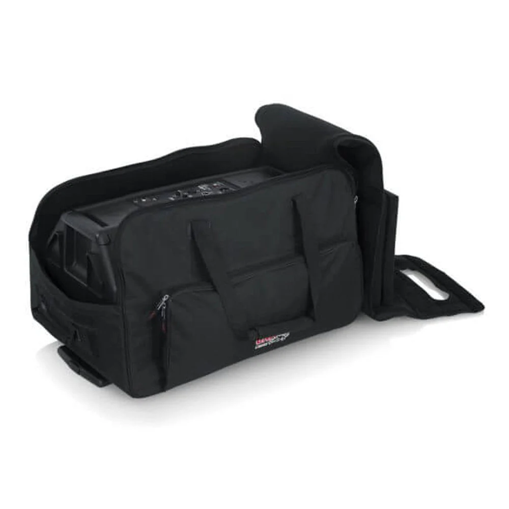 Gator GPA-712LG Large 12inch Portable Rolling Speaker Bag w/ Wheels - Image 2