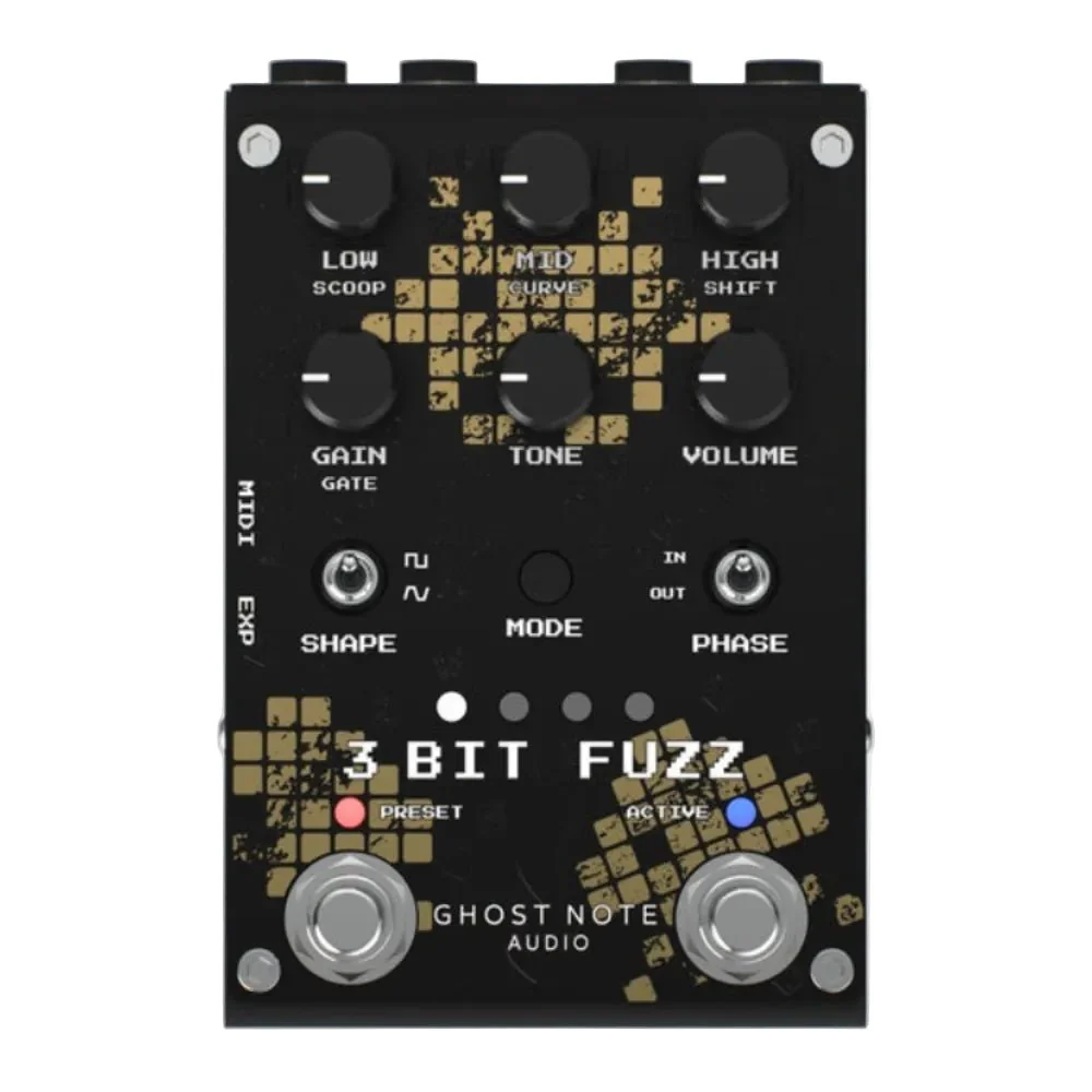 Ghost Note Audio Daedalus Effects 3 BIT FUZZ Fuzz & Bitcrush Pedal