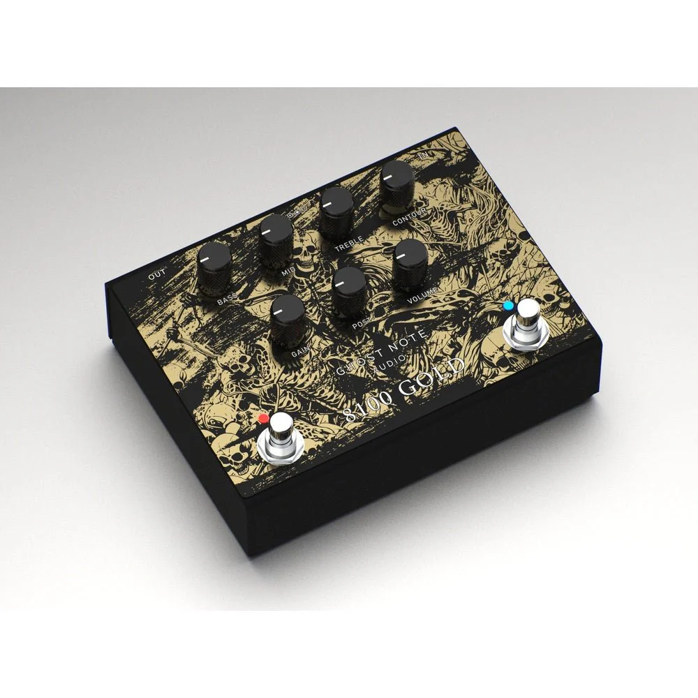 Ghost Note Audio 8100 Gold Preamp Pedal based on Marshall Valvestate Amp - Image 2