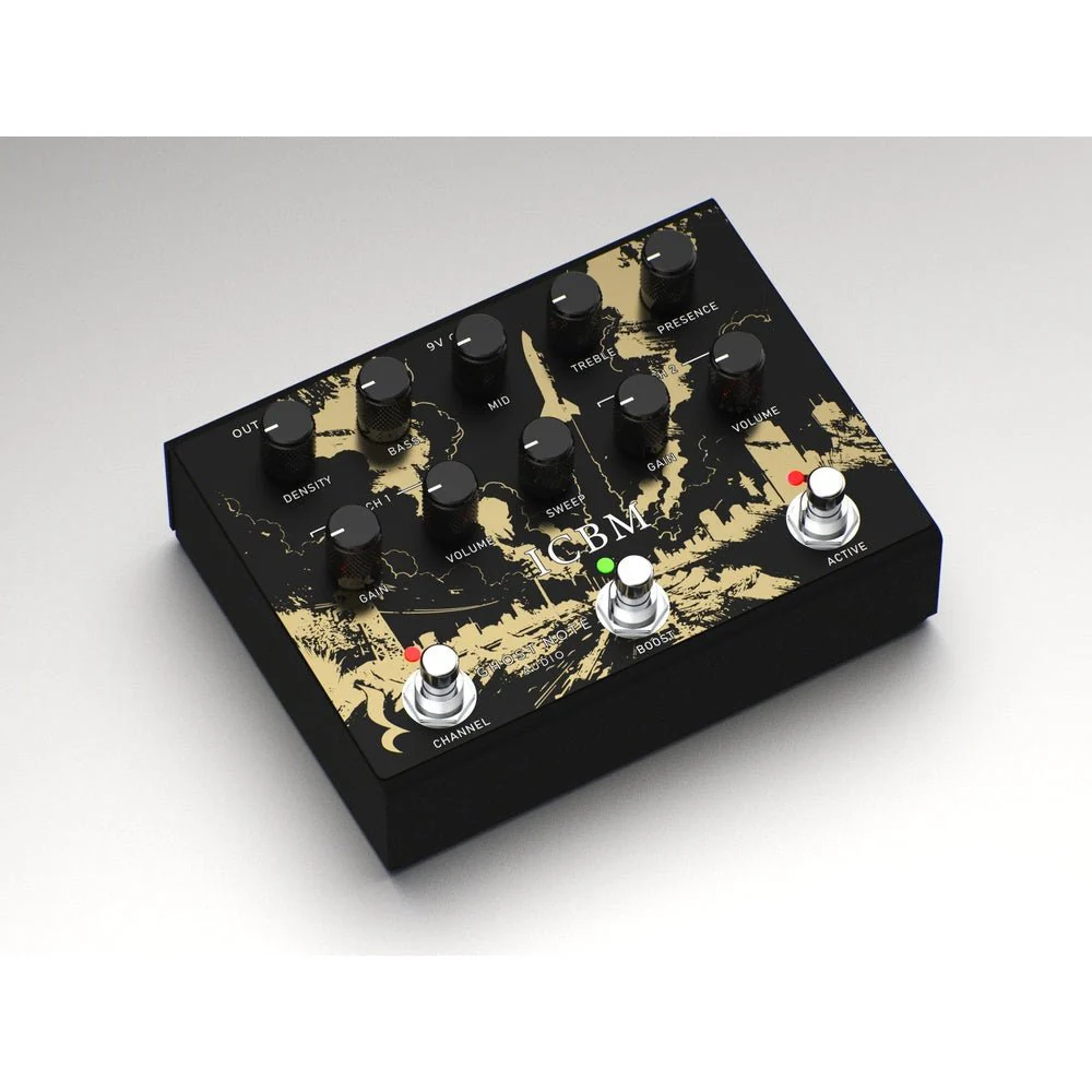 Ghost Note Audio ICBM Preamp Pedal based on Randall Warhead X2 Amp - Image 2