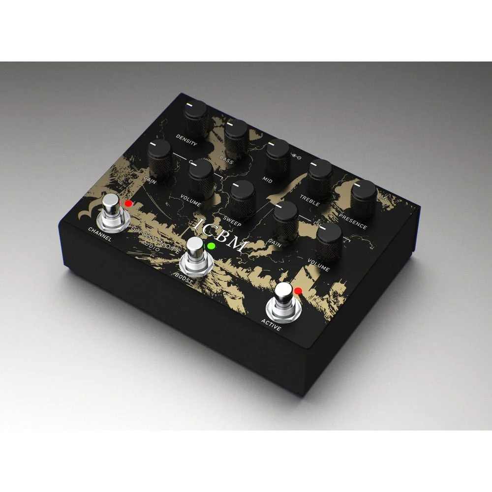 Ghost Note Audio ICBM Preamp Pedal based on Randall Warhead X2 Amp - Image 3