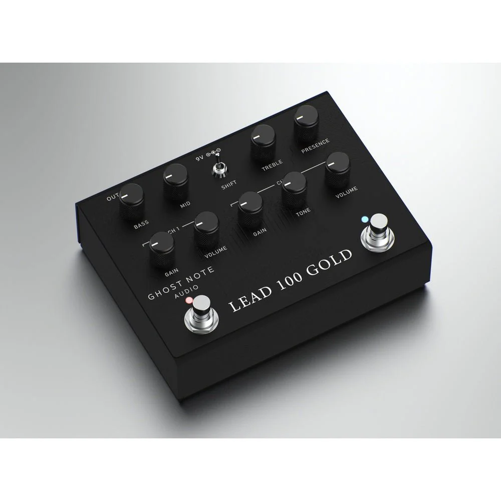 Ghost Note Audio LEAD 100 GOLD Preamp Pedal based on Marshall Lead 100 MOSFET Amp - Image 4