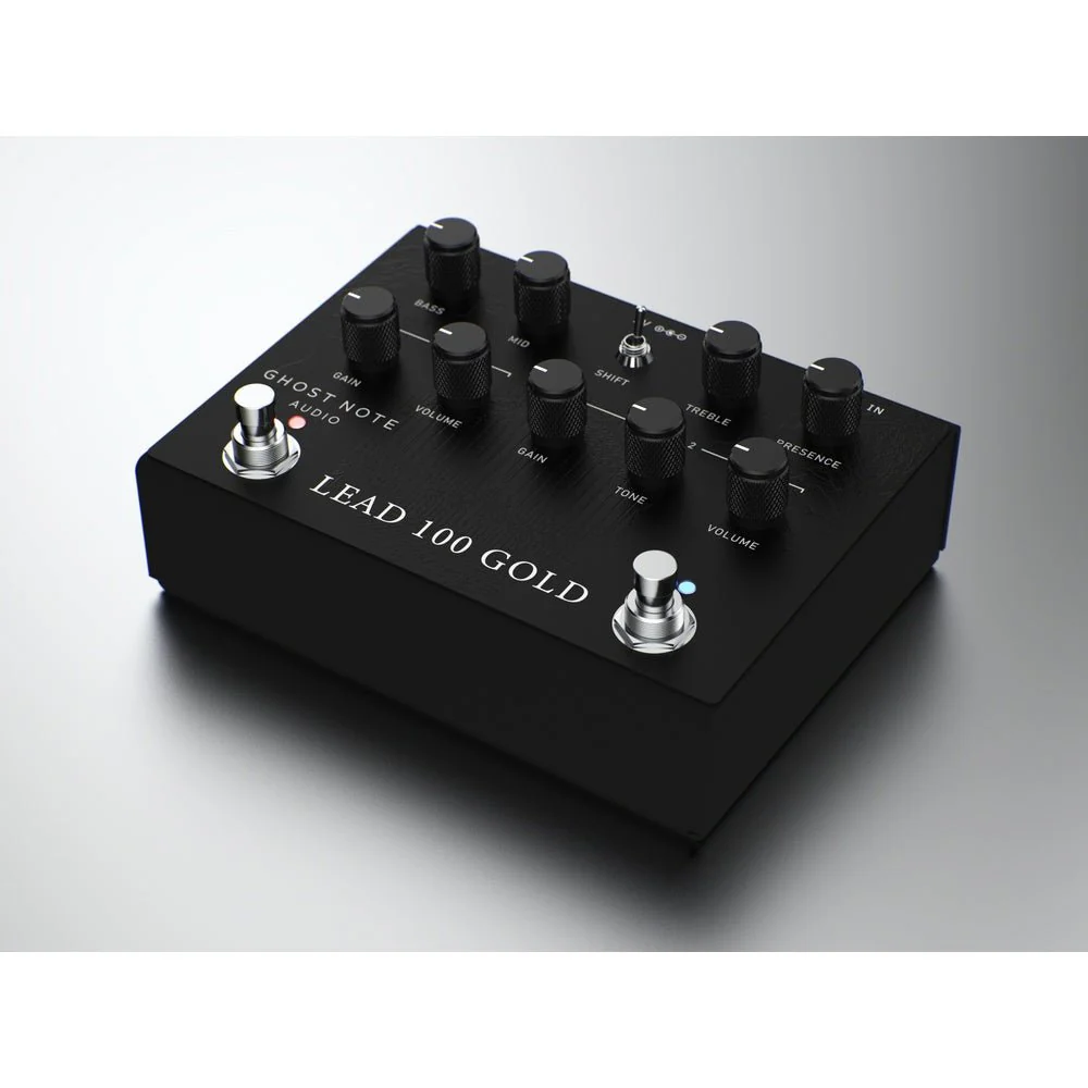Ghost Note Audio LEAD 100 GOLD Preamp Pedal based on Marshall Lead 100 MOSFET Amp - Image 5