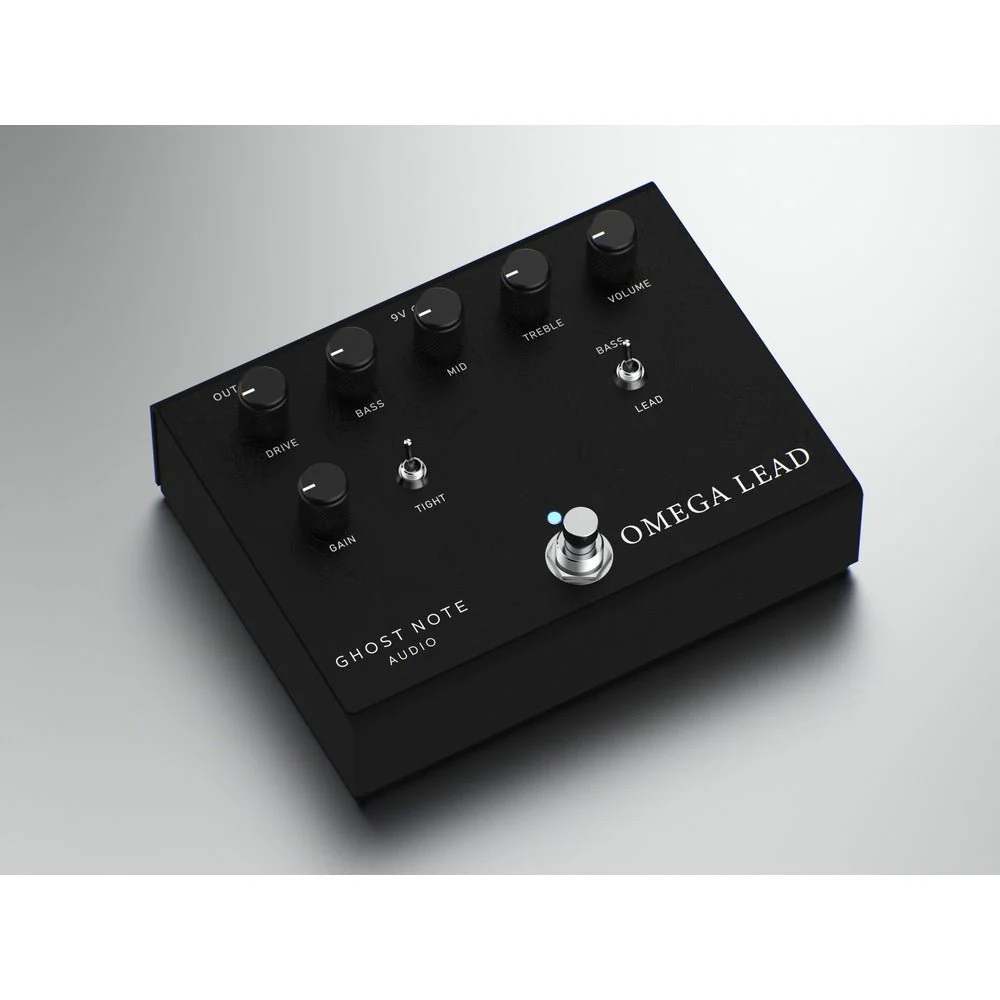 Ghost Note Audio OMEGA LEAD (Black) Preamp Pedal based on Sunn Beta Lead Amp - Image 2