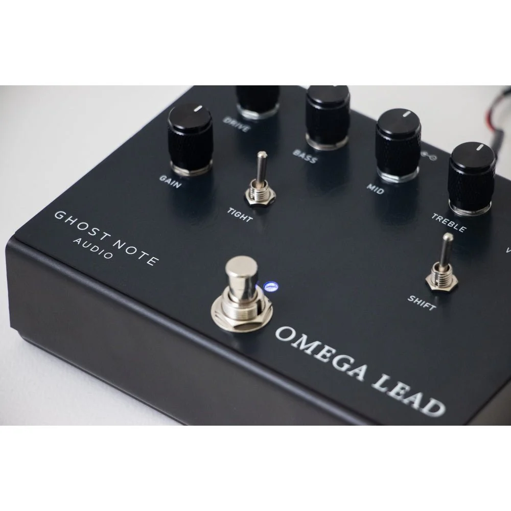 Ghost Note Audio OMEGA LEAD (Black) Preamp Pedal based on Sunn Beta Lead Amp - Image 4