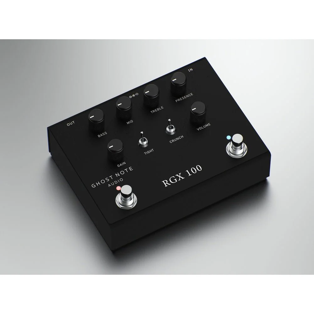 Ghost Note Audio RGX 100 (Black) Preamp Pedal based on Randall RG100ES Amp - Image 2