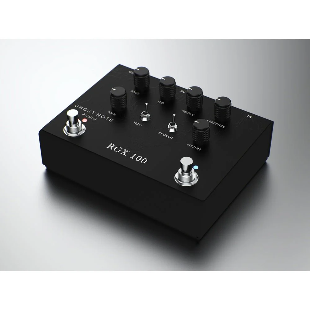 Ghost Note Audio RGX 100 (Black) Preamp Pedal based on Randall RG100ES Amp - Image 3