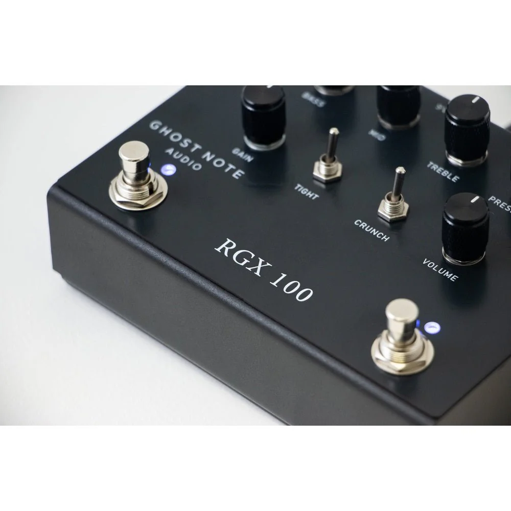 Ghost Note Audio RGX 100 (Black) Preamp Pedal based on Randall RG100ES Amp - Image 4