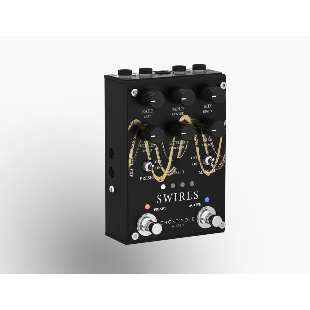 Ghost Note Audio Daedalus Effects SWIRLS Tri-Stereo Chorus + Pitch Shifter + VCA Compressor Pedal - Image 2