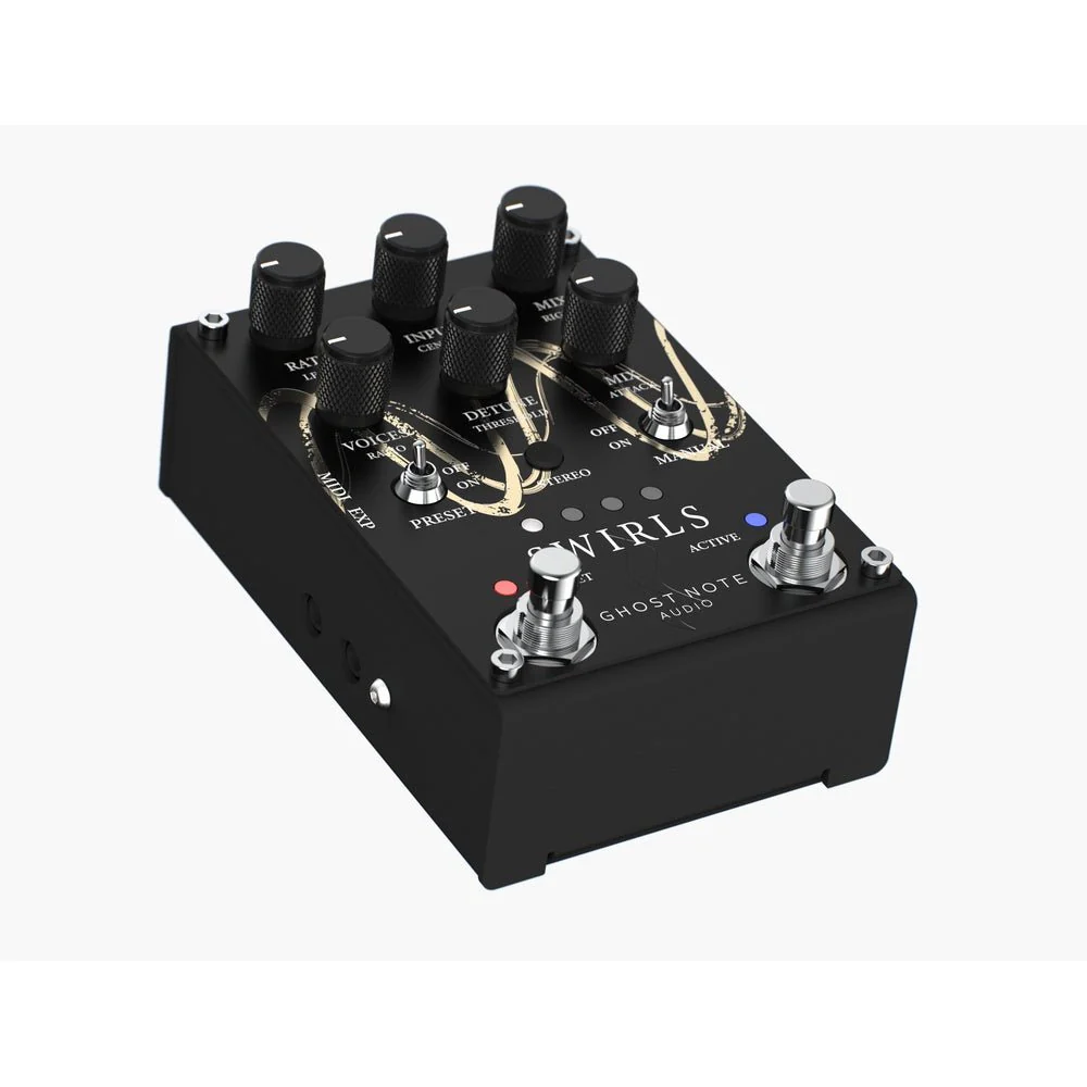 Ghost Note Audio Daedalus Effects SWIRLS Tri-Stereo Chorus + Pitch Shifter + VCA Compressor Pedal - Image 5