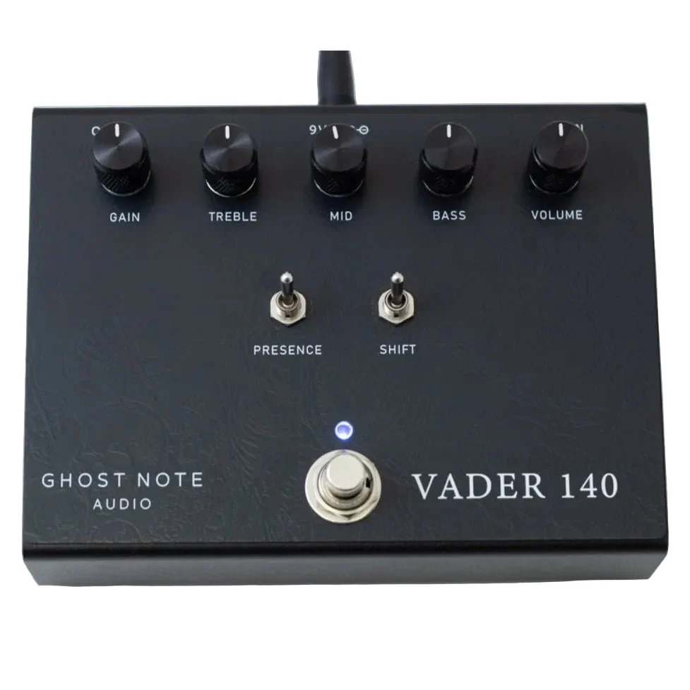 Ghost Note Audio VADER 140 (Black) Preamp Pedal based on Ampeg VH-140C