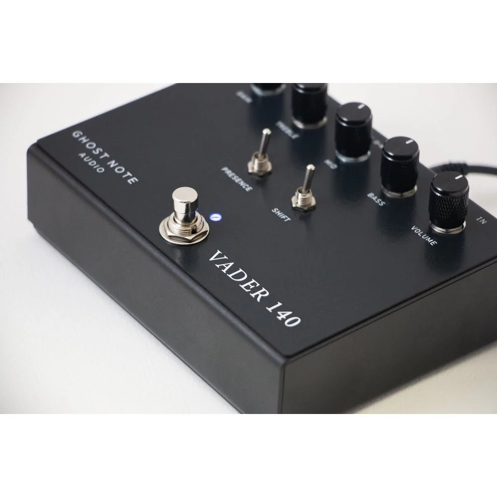 Ghost Note Audio VADER 140 (Black) Preamp Pedal based on Ampeg VH-140C - Image 4