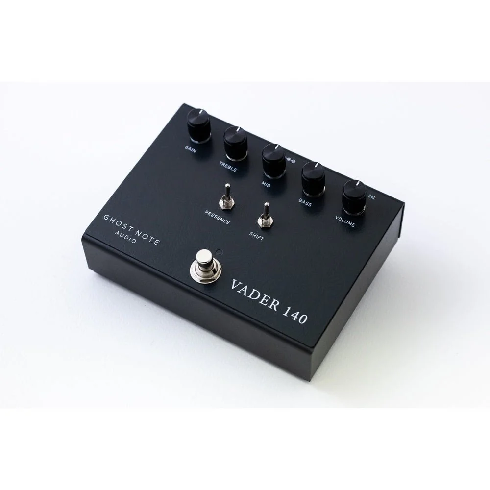 Ghost Note Audio VADER 140 (Black) Preamp Pedal based on Ampeg VH-140C - Image 5
