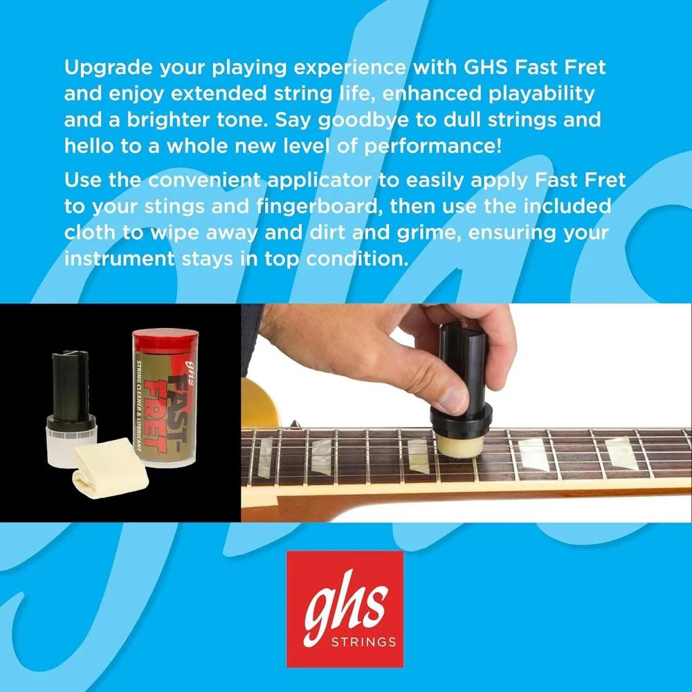 GHS A87 Fast Fret The Original String Conditioner / Cleaner - Image 3