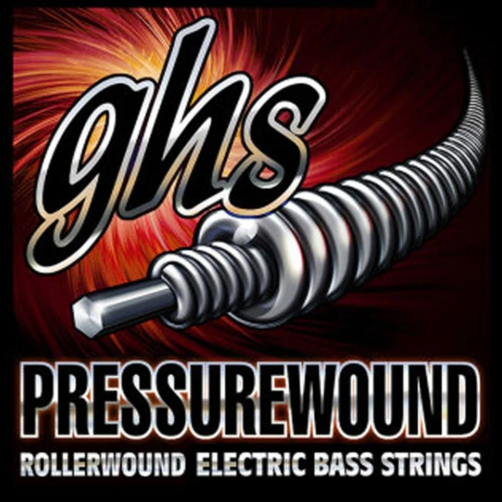 GHS ML7200-5 PressureWound Bass 5-String Med Light 44-128