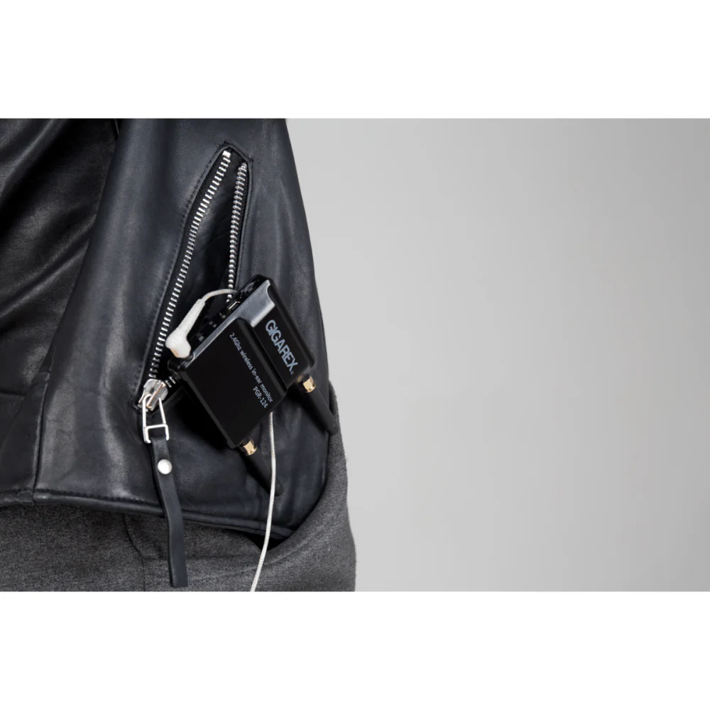 GIGAREX PGT-124 Wireless In-Ear Monitoring System Li-ion Powered Transmitter & Receiver - Image 7