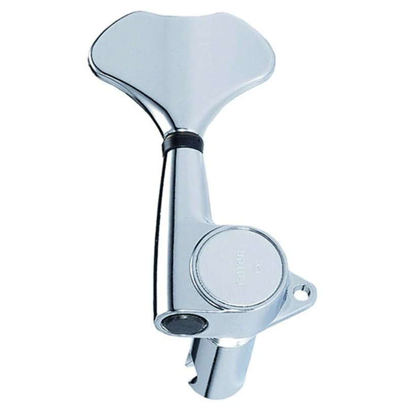 Gotoh GB707 Series Electric Bass Guitar Tuning Machines in Chrome Finish (2+2)