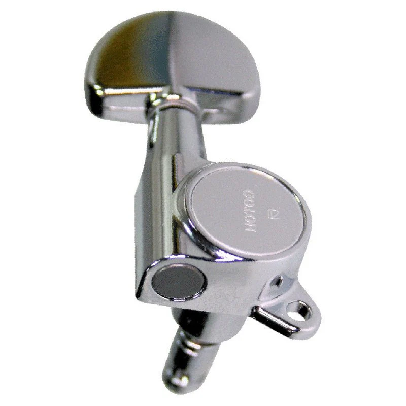 Gotoh SG381 Series Acoustic/Electric Guitar Tuning Machines in Chrome Finish (3+3)