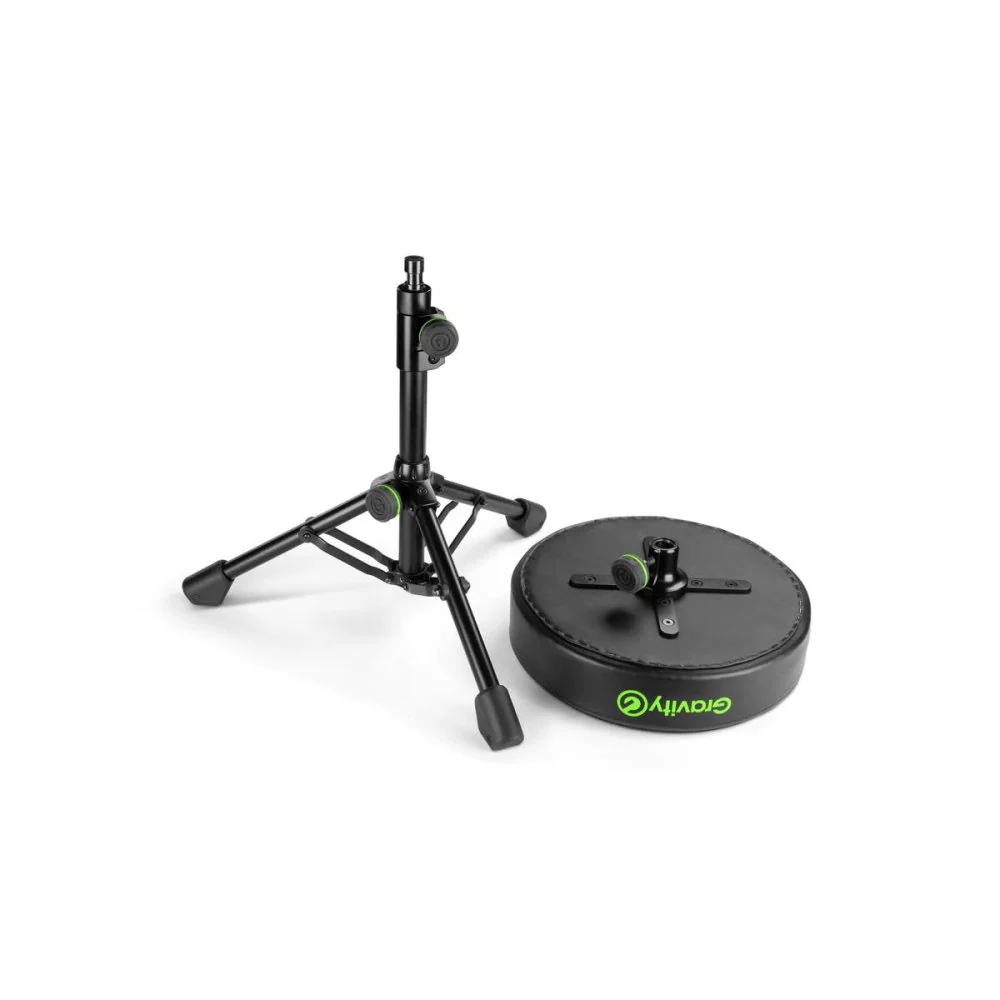 Gravity FDSEAT1 Round Musicians Stool Foldable Adjustable Height - Image 13