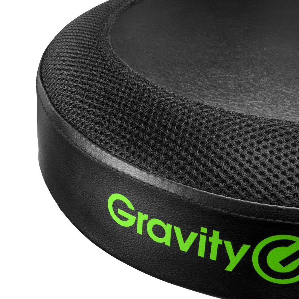 Gravity FDSEAT1 Round Musicians Stool Foldable Adjustable Height - Image 6