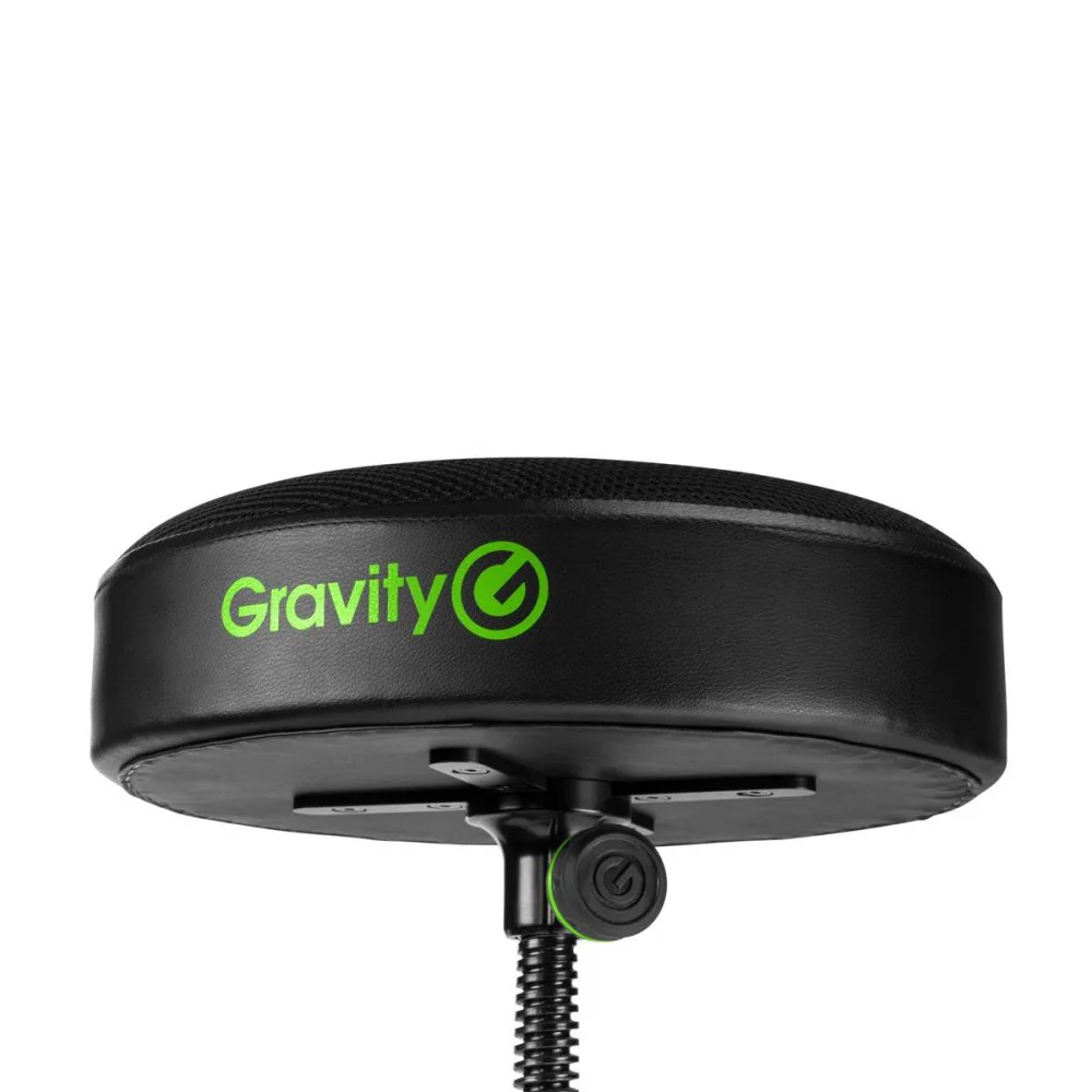 Gravity FDSEAT1 Round Musicians Stool Foldable Adjustable Height - Image 9