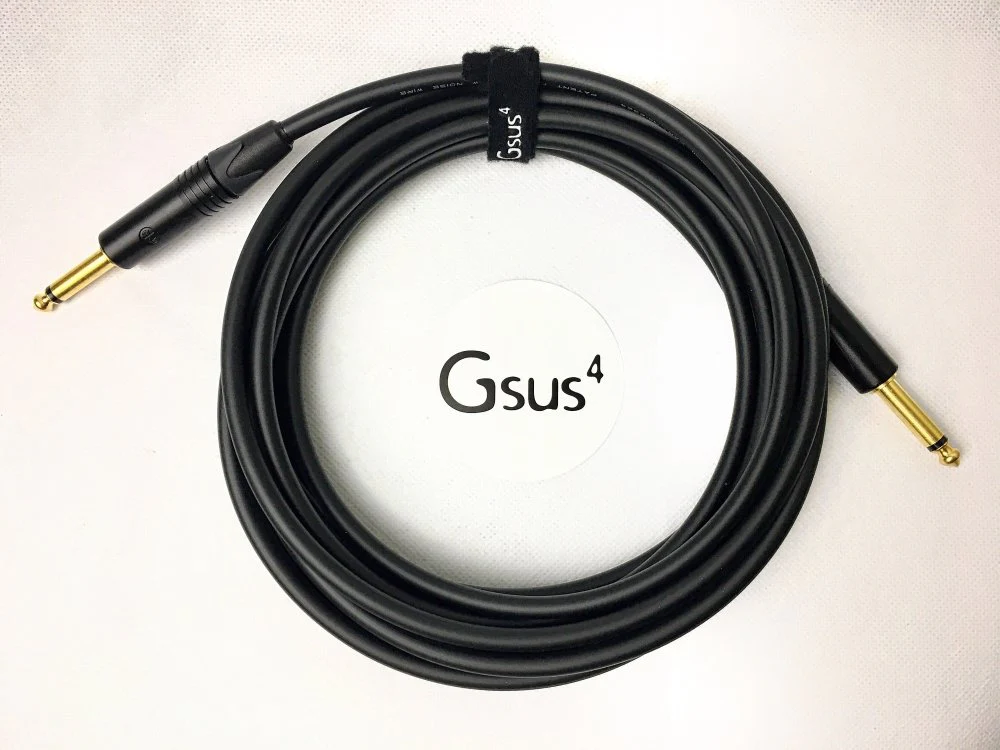Gsus4Cable Studio Series GSI-01 Instrument Cable Mogami & Neutrik TS - Image 3