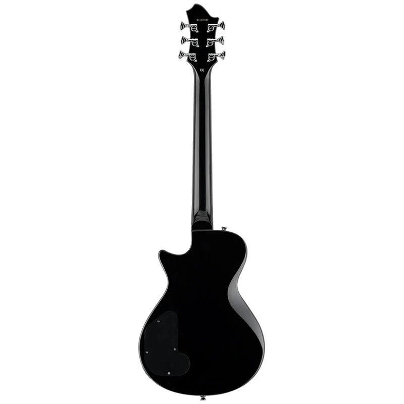 Hagstrom Ultra Swede Guitar in Black Gloss - Image 2