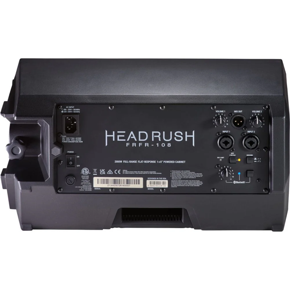 Headrush FRFR-108 MK2 8" Powered FRFR Cabinet w/ Bluetooth Connection - Image 3