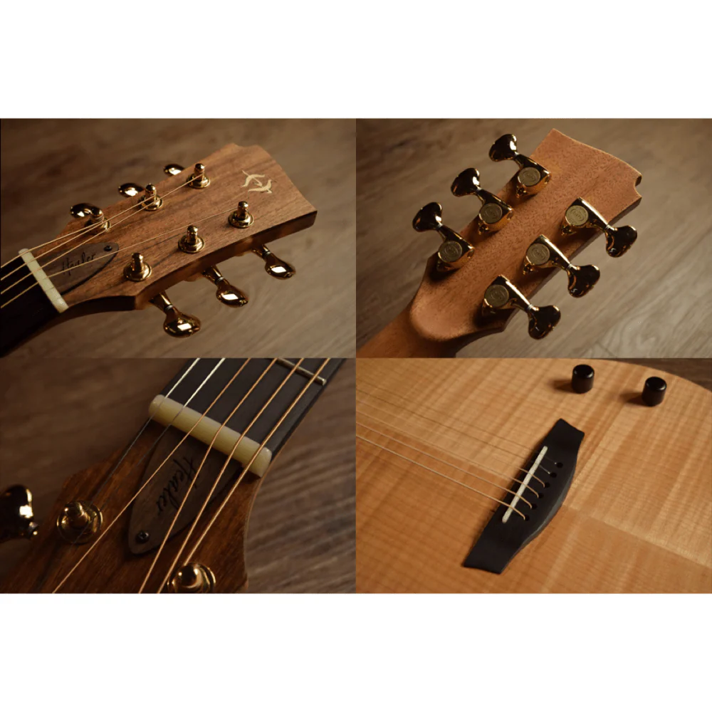 Healer Acoustic Custom Chamber Guitar HAC-2 NA - Image 6