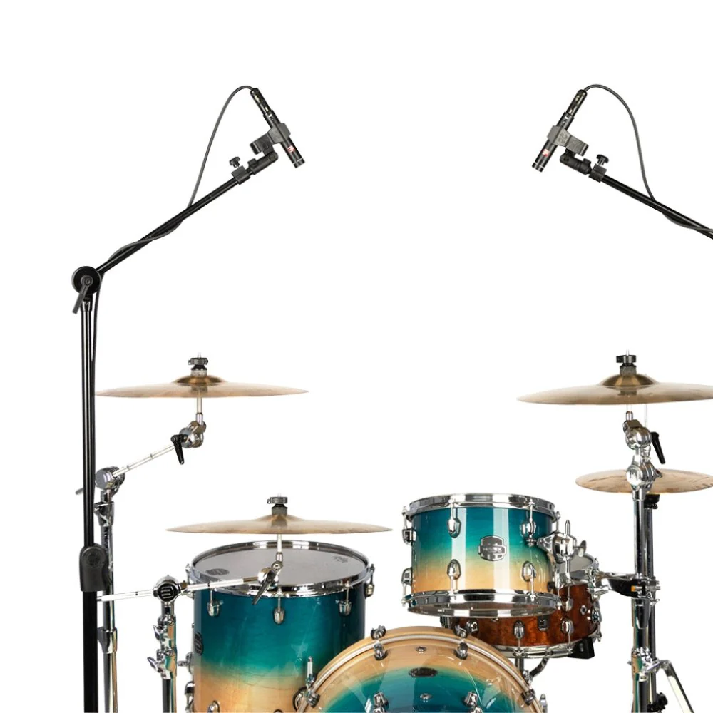 Hercules MS523B PRO Microphone Stand w/ 2-in-1 Hideaway Mic Boom & EZ Clutch - Image 6