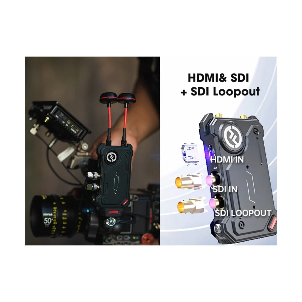 Hollyland COSMO C1 SET SDI/HDMI Wireless Video Transmission System 1TX + 1RX AU Stock - Image 9