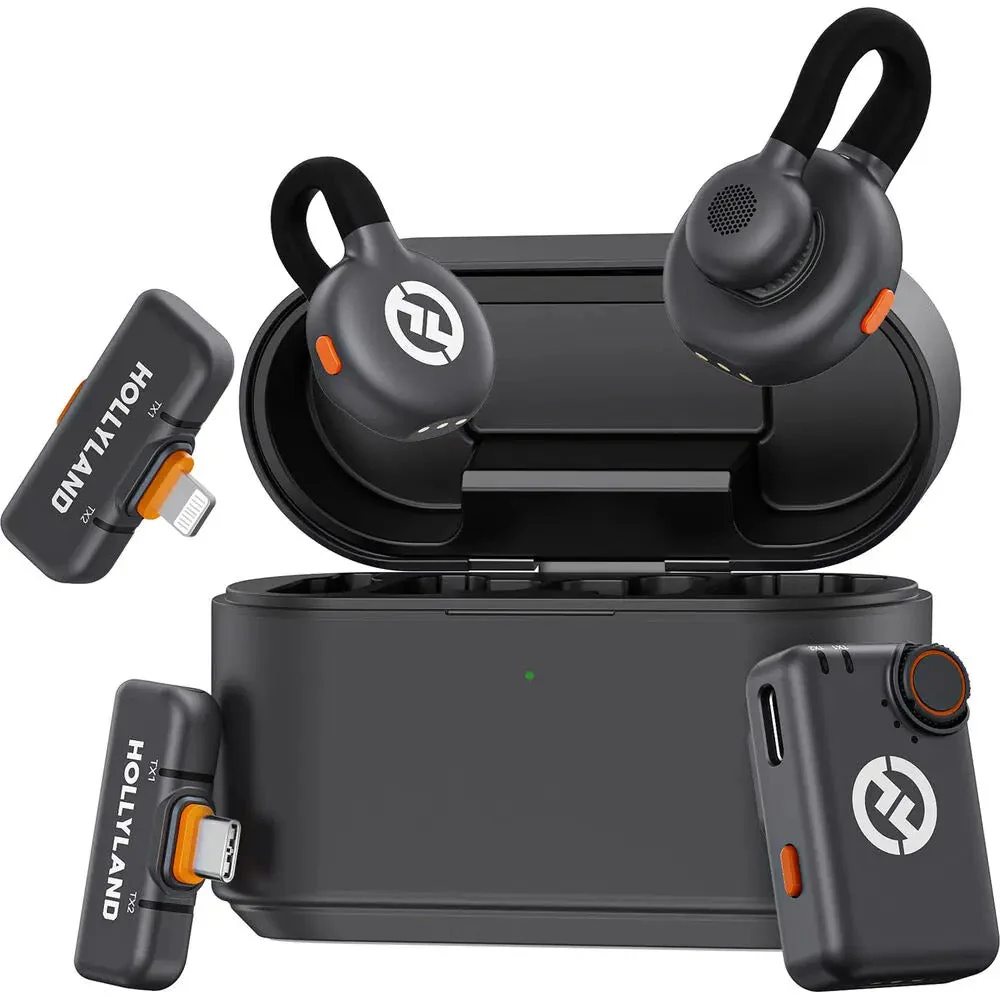 Hollyland LARK M2S ULTIMATE Combo Kit Android, iOS & Camera Kit 2TX + 3RX AU Stock