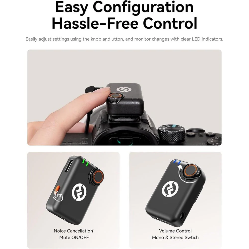 Hollyland LARK M2S ULTIMATE Combo Kit Android, iOS & Camera Kit 2TX + 3RX AU Stock - Image 10