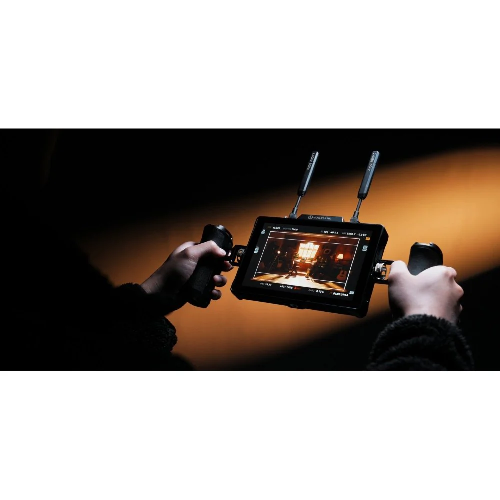 Hollyland Pyro 7 PAIR Kit All-In-One Wireless Transceiving 7" Monitor & Recorder HDMI & SDI - Image 11