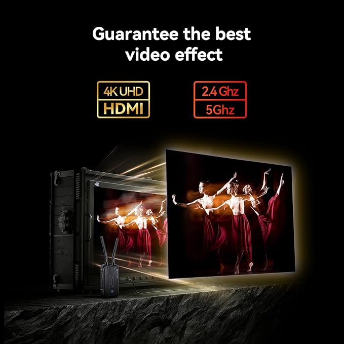 Hollyland Pyro H SET UHD 4K Wireless Video Transmission System 1TX + 1RX AU Stock - Image 5