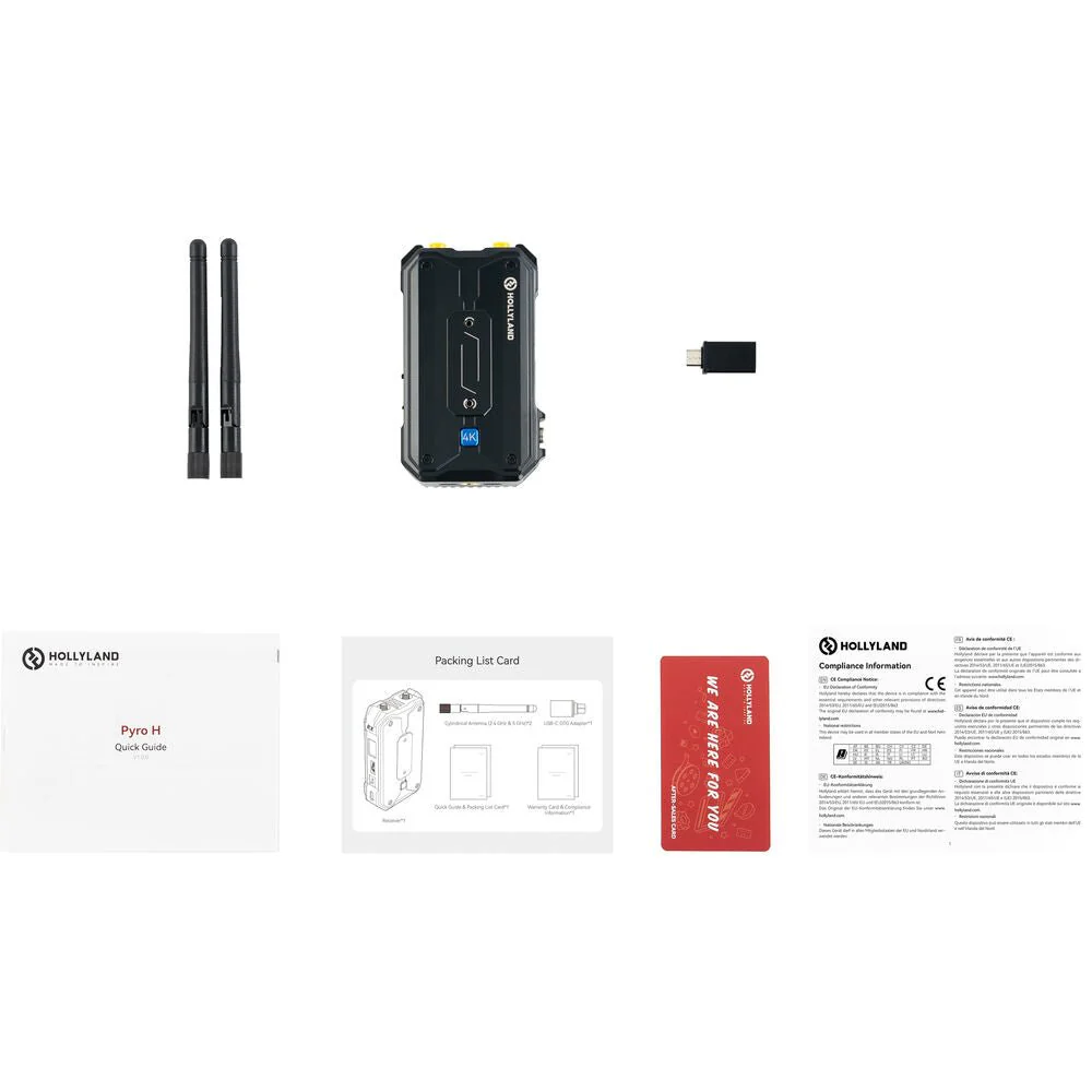 Hollyland Pyro H Receiver UHD 4K Wireless Video Transmission System - Image 6