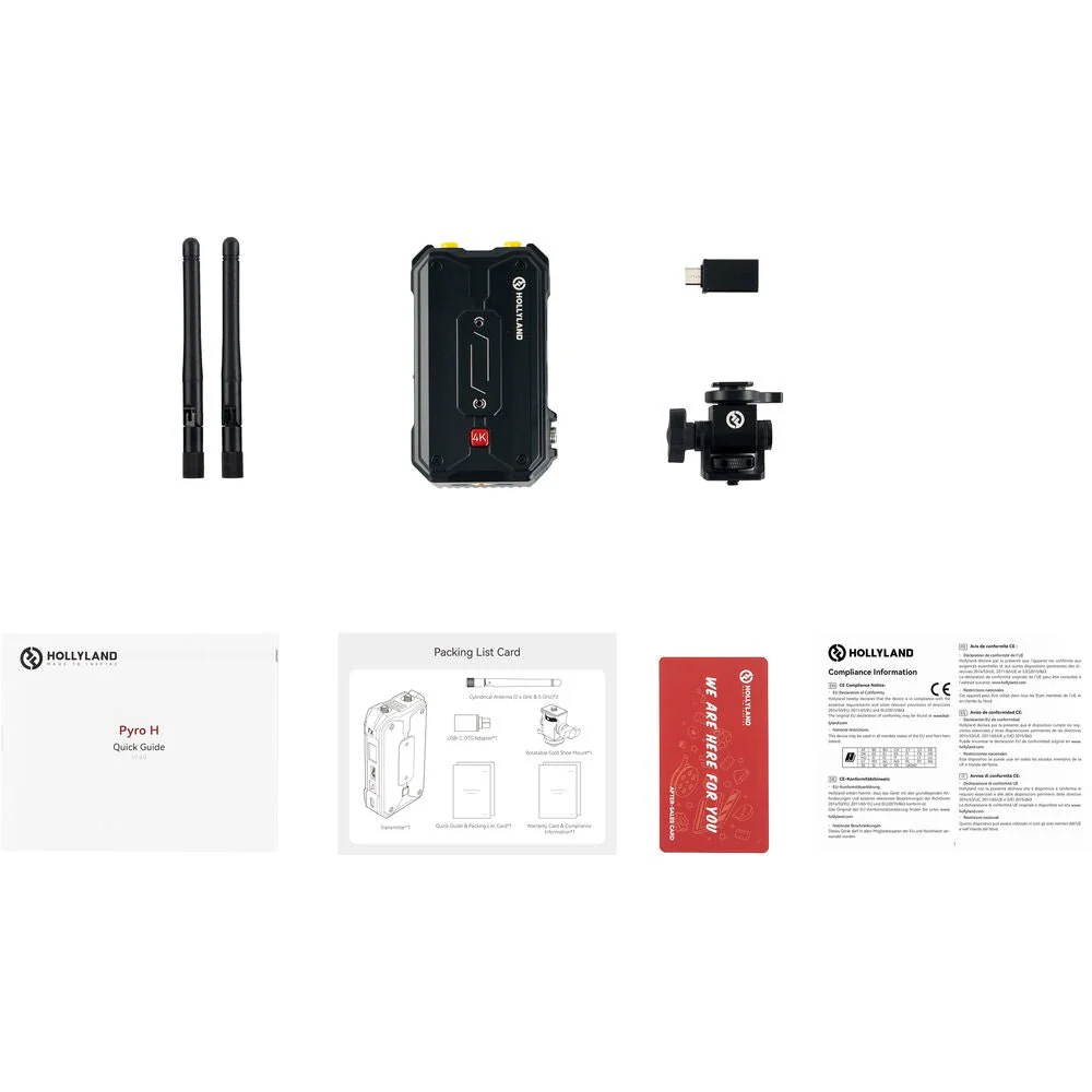 Hollyland Pyro H Transmitter UHD 4K Wireless Video Transmission System - Image 5