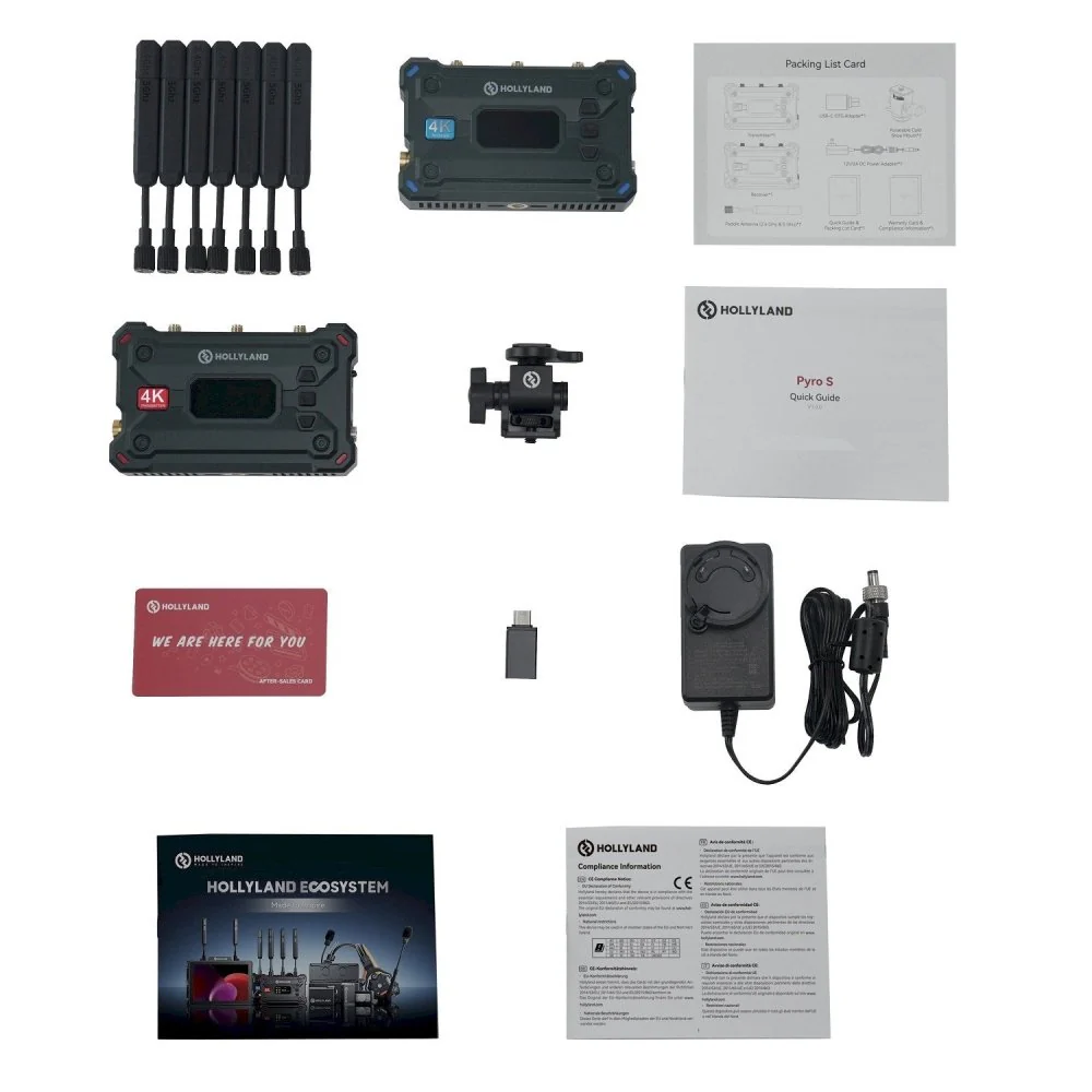 Hollyland Pyro S SET 4K Wireless Video Transmission System 1TX + 1RX AU Stock - Image 9