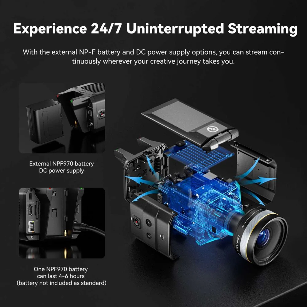 Hollyland VenueLiv MK1 Wireless Live Streaming Camera - Image 3