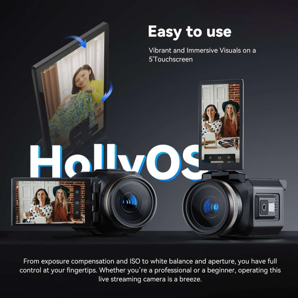 Hollyland VenueLiv MK1 Wireless Live Streaming Camera - Image 4