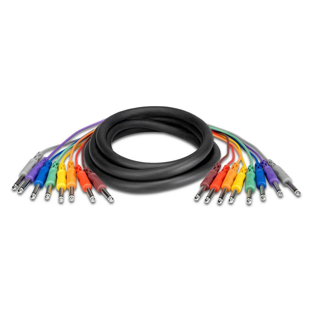 Hosa CPP804 Unbalanced Snake 1/4" Straight TS To Same 4 M - Image 4