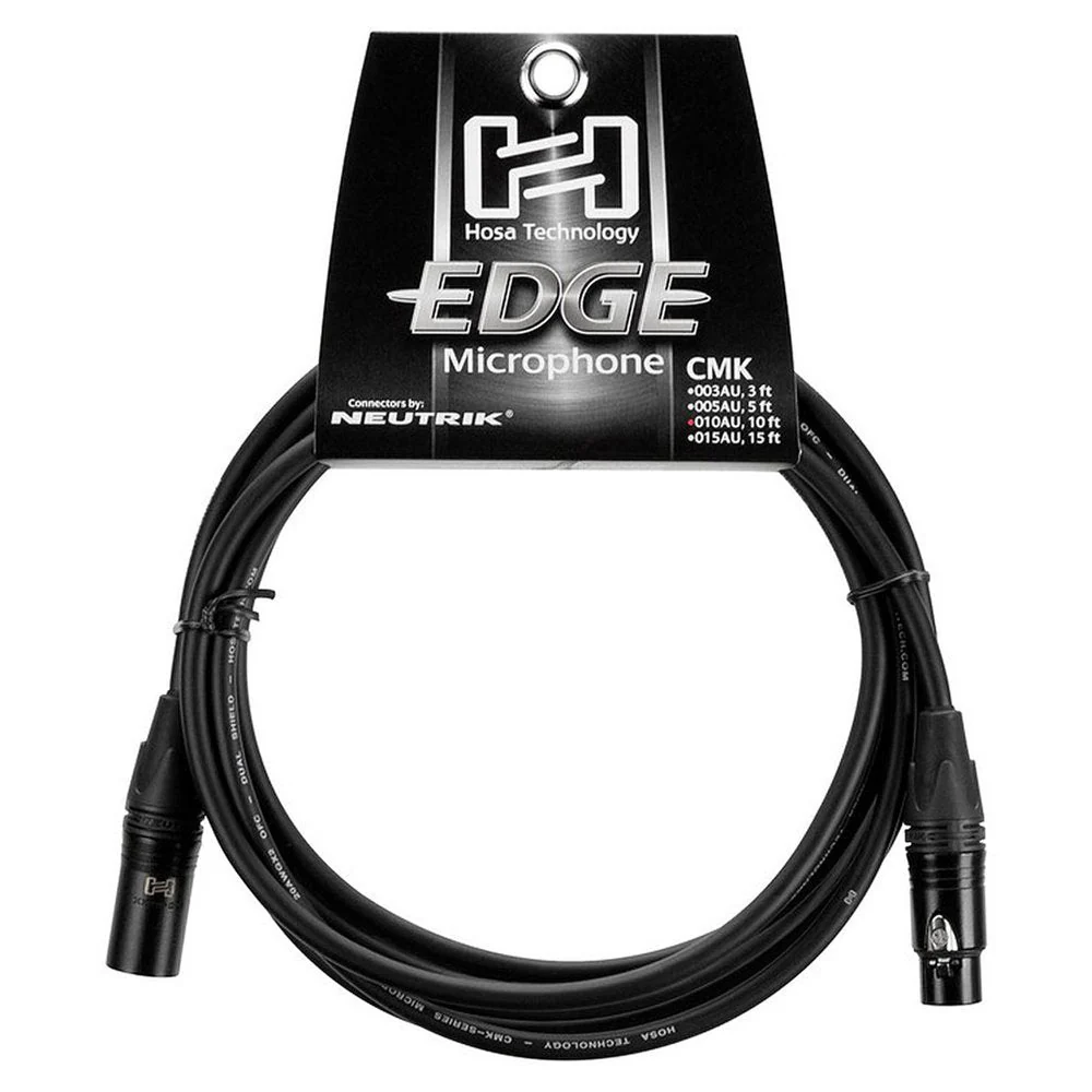 Hosa EDGE CMK030AU Neutrik Microphone XLR Cable 30 FT / 9 M - Image 4