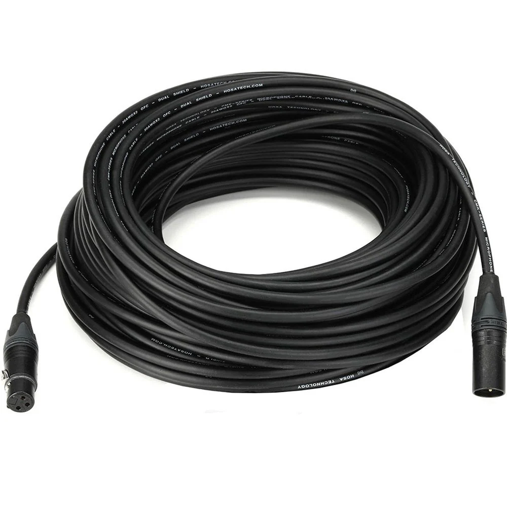Hosa EDGE CMK050AU Neutrik Microphone XLR Cable 50 FT / 15 M - Image 4