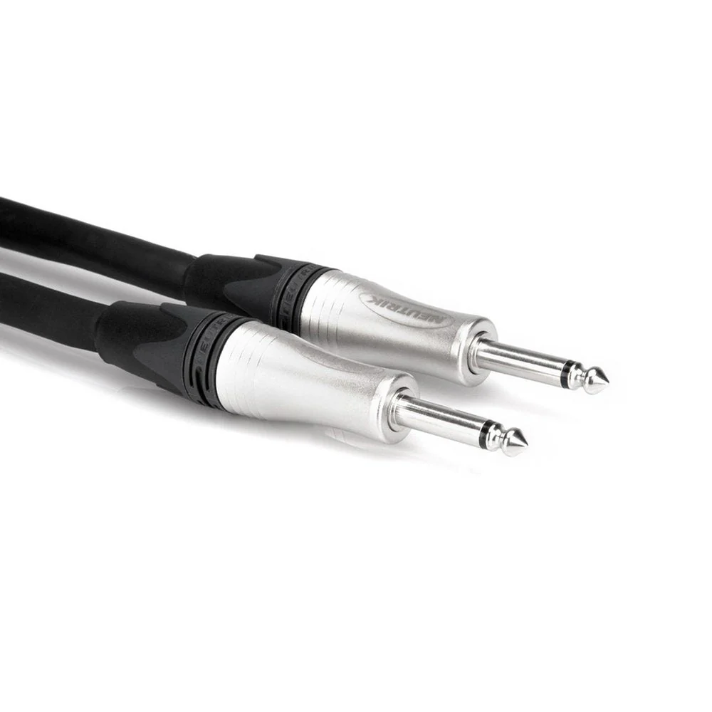 Hosa EDGE SKJ205 Neutrik Speaker Cable 1/4" TS to Same 5 FT / 1.5 M - Image 2