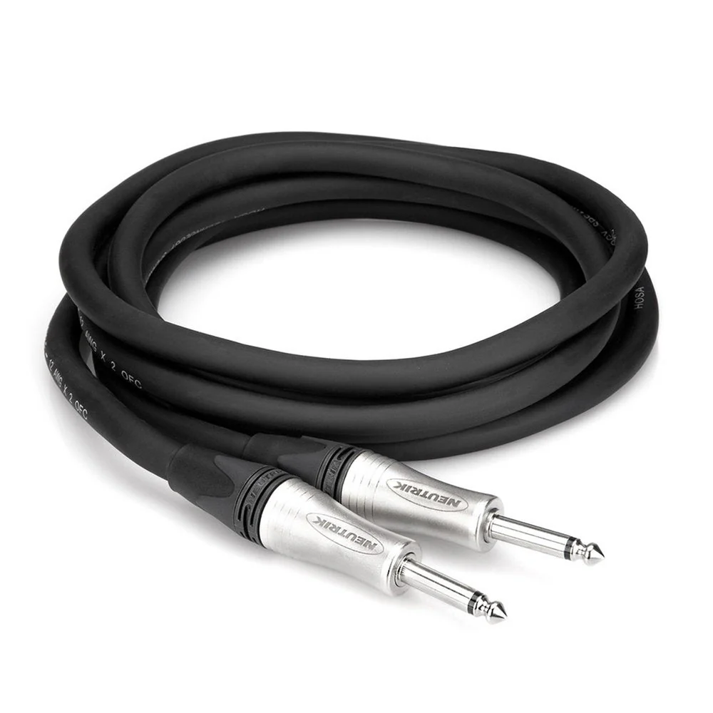 Hosa EDGE SKJ205 Neutrik Speaker Cable 1/4" TS to Same 5 FT / 1.5 M - Image 3