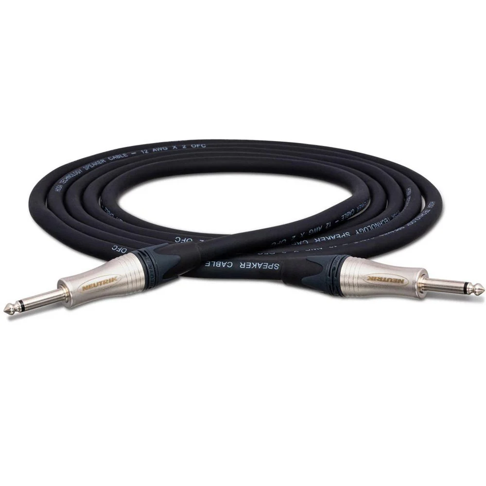 Hosa EDGE SKJ205 Neutrik Speaker Cable 1/4" TS to Same 5 FT / 1.5 M - Image 4