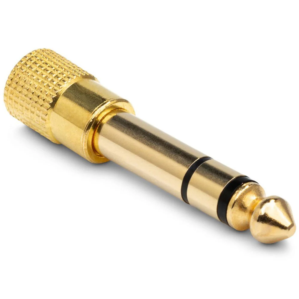 Hosa GHP105 Headphone Adapter 3.5mm TRS To 1/4" TRS