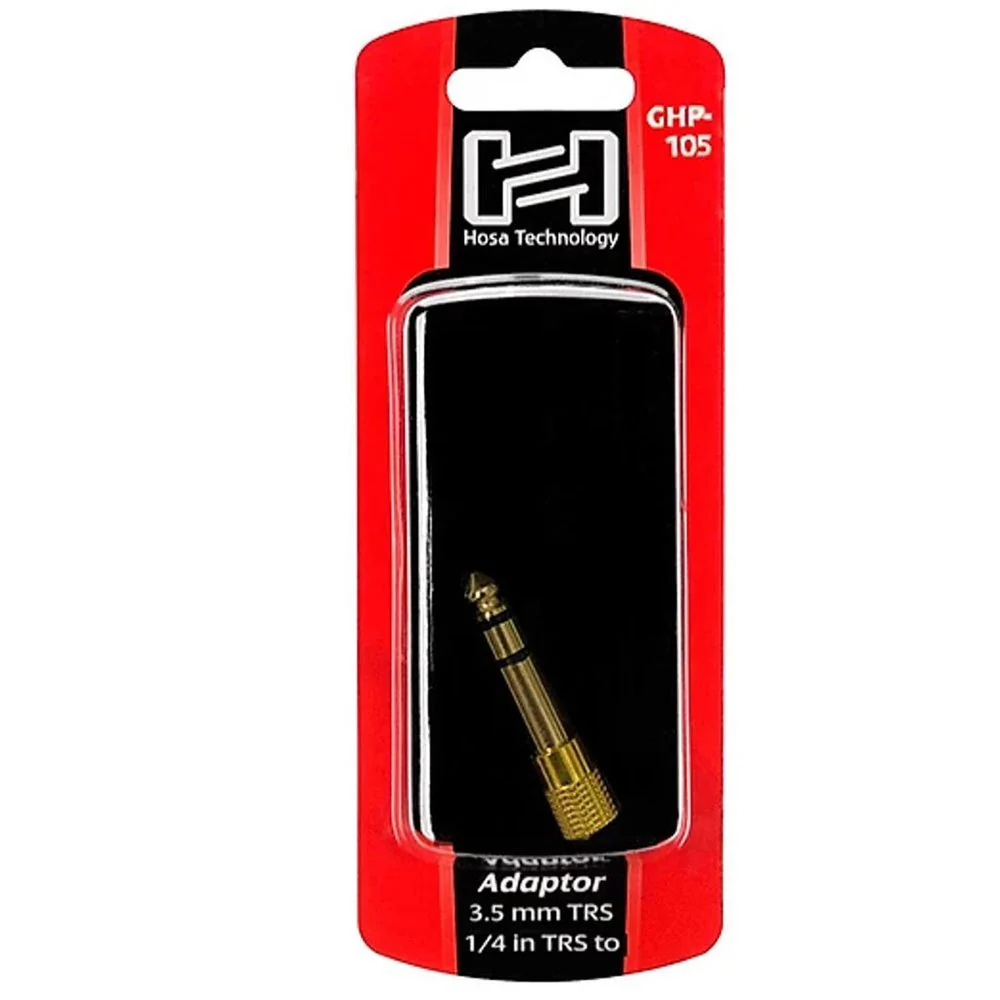 Hosa GHP105 Headphone Adapter 3.5mm TRS To 1/4" TRS - Image 5